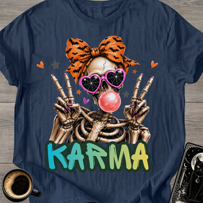 Karma Skull T-Shirt