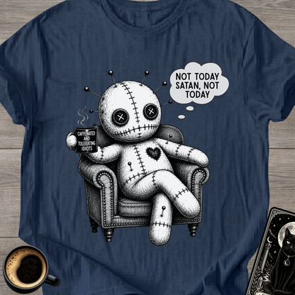 Not Today Satan Voodoo Doll T-Shirt