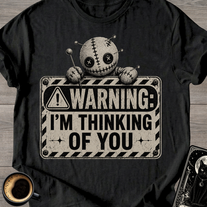 Warning Voodoo Doll T-Shirt