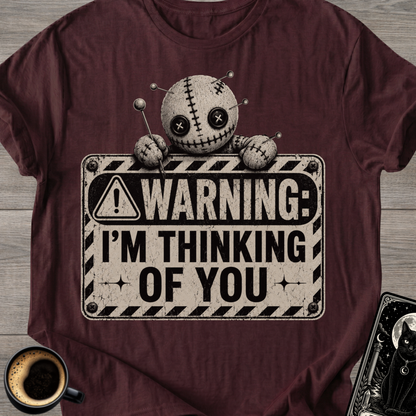 Warning Voodoo Doll T-Shirt