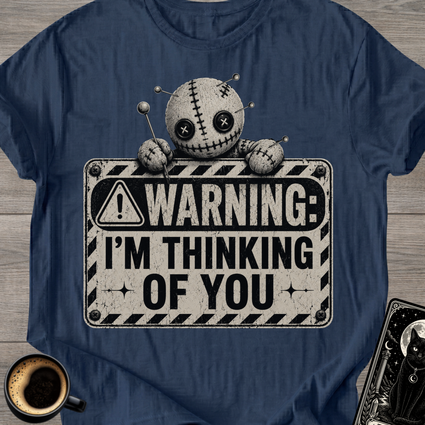 Warning Voodoo Doll T-Shirt