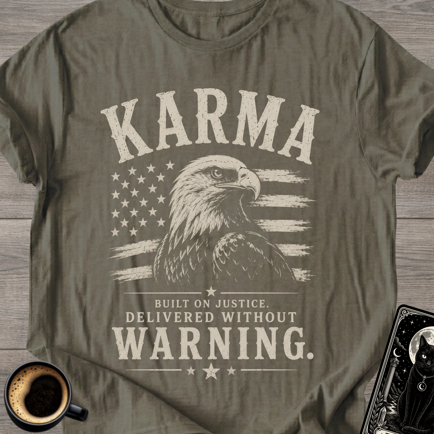 Karma Eagle T‑Shirt