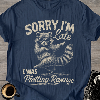 Plotting Revenge Racoon T-Shirt