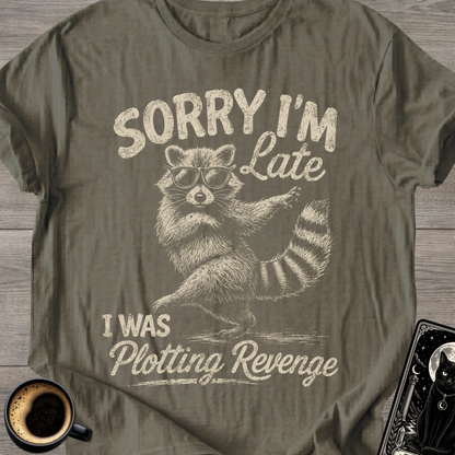 Plotting Revenge Racoon T-Shirt