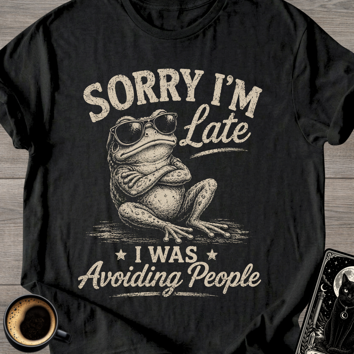Sorry I'm Late Frog T-Shirt