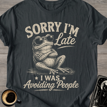 Sorry I'm Late Frog T-Shirt