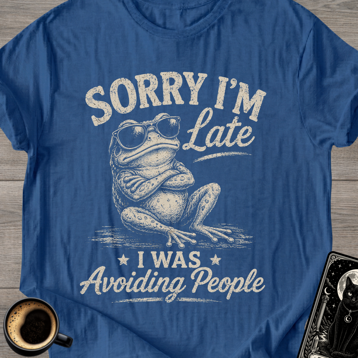 Sorry I'm Late Frog T-Shirt