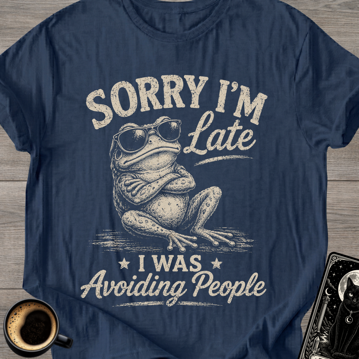 Sorry I'm Late Frog T-Shirt