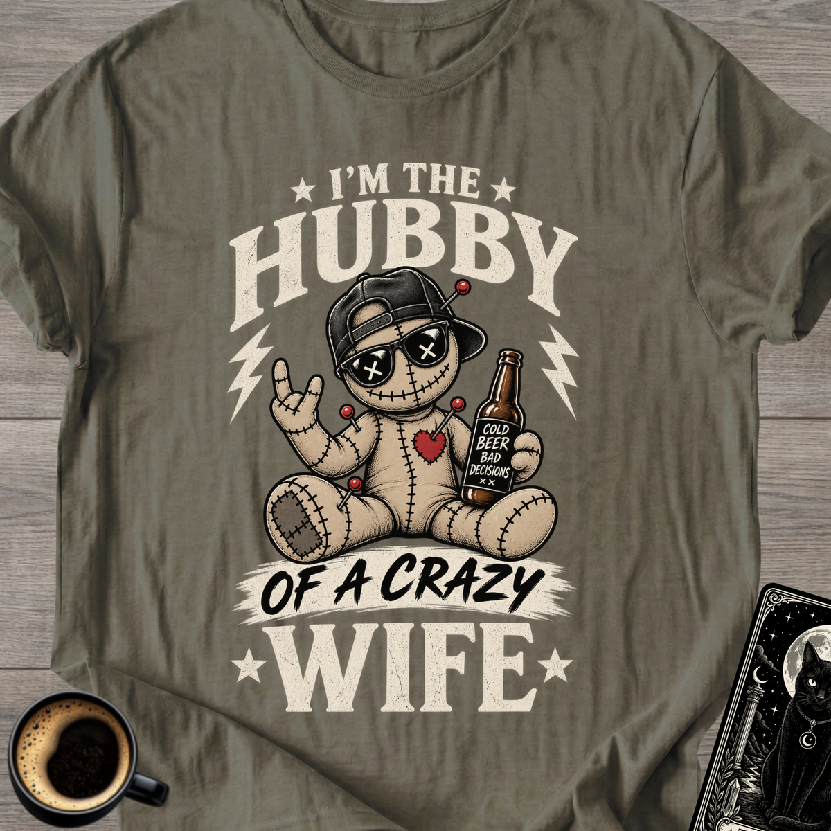 Hubby of a Crazy Wife T-Shirt
