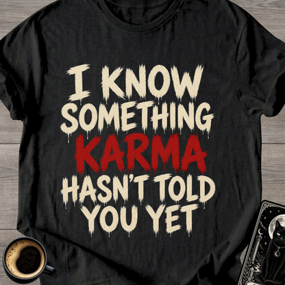Karma Hasn't Told You T-Shirt