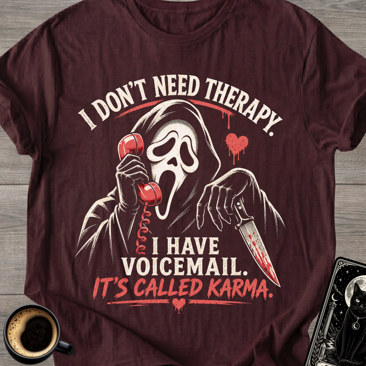 "I Have Voicemail" Horror T-Shirt