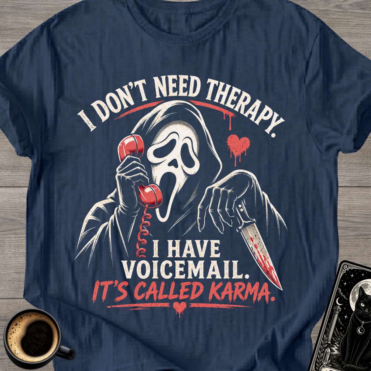 "I Have Voicemail" Horror T-Shirt