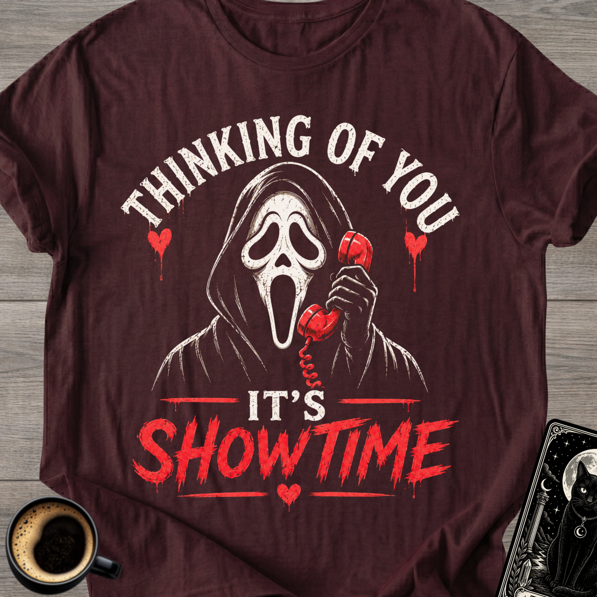 It’s Showtime' Horror T-Shirt