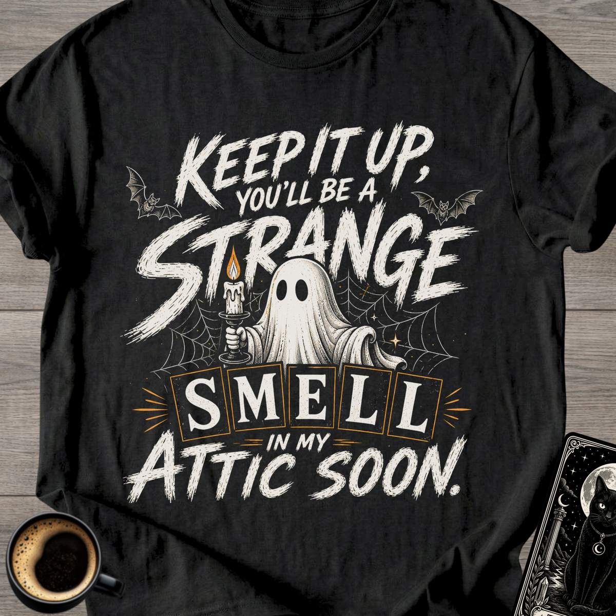 A Strange Smell Ghost T-Shirt