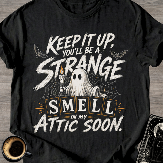 A Strange Smell Ghost T-Shirt
