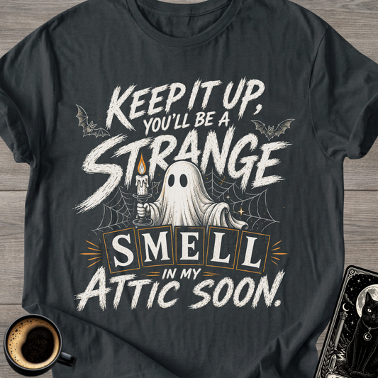 A Strange Smell Ghost T-Shirt