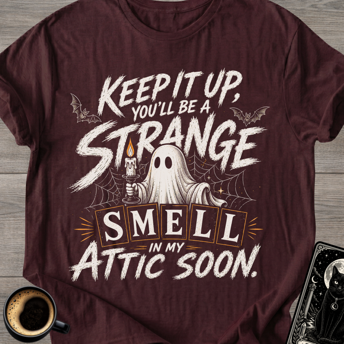 A Strange Smell Ghost T-Shirt