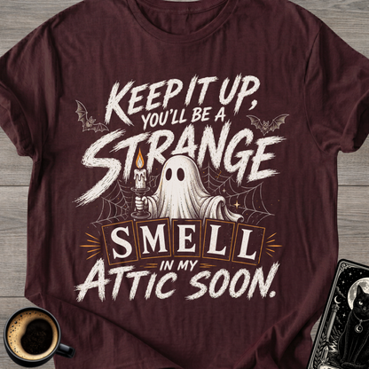 A Strange Smell Ghost T-Shirt