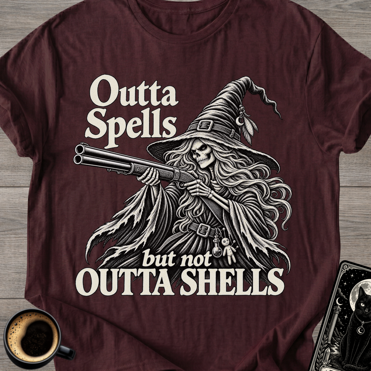 Outta Spells Witch T-Shirt