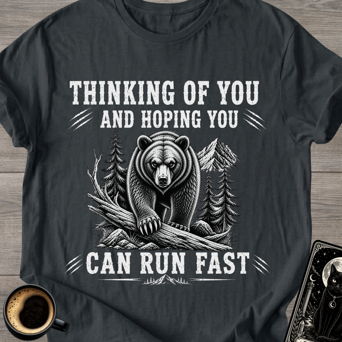 Run Fast Bear T-Shirt