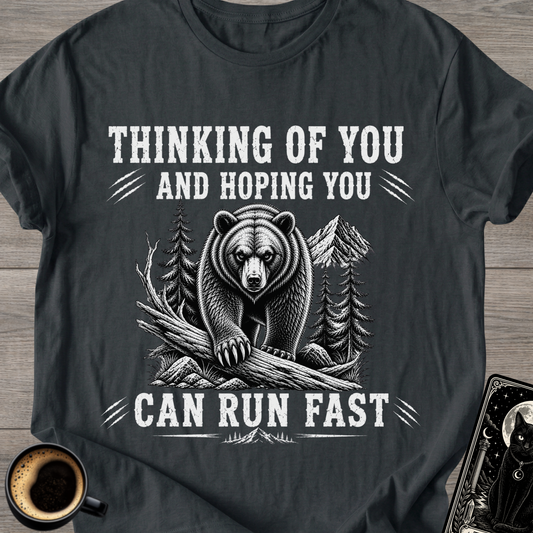 Run Fast Bear T-Shirt