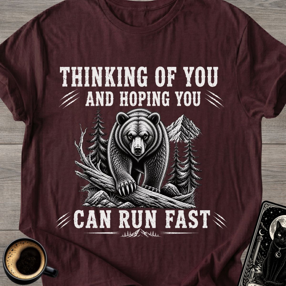 Run Fast Bear T-Shirt