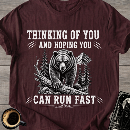 Run Fast Bear T-Shirt