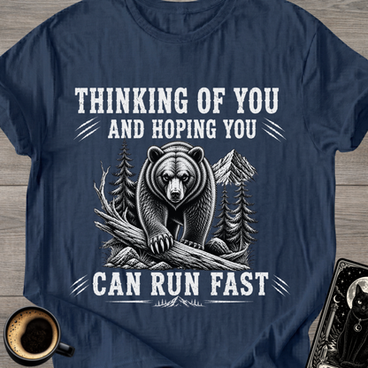 Run Fast Bear T-Shirt