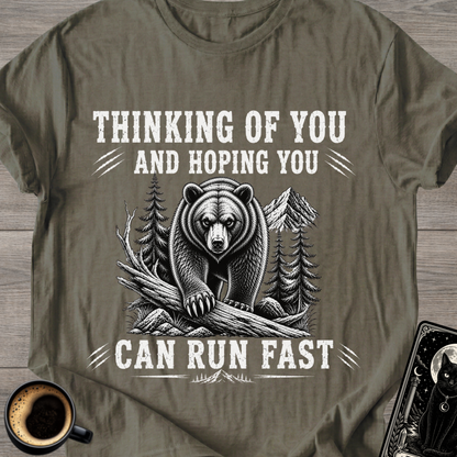 Run Fast Bear T-Shirt