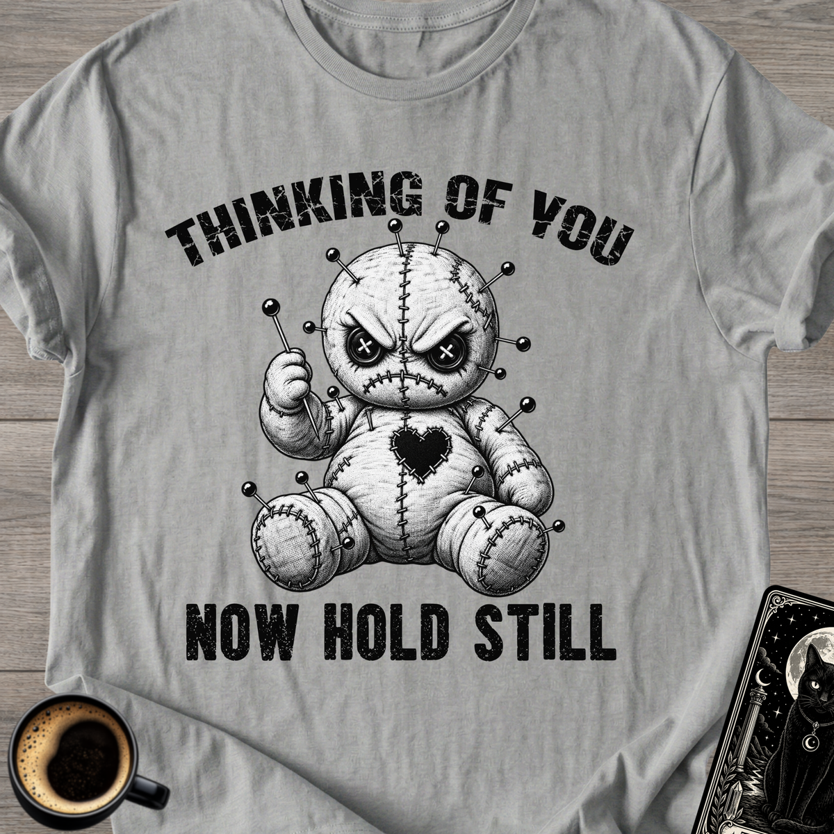 Angry Doll Hold Still T-Shirt
