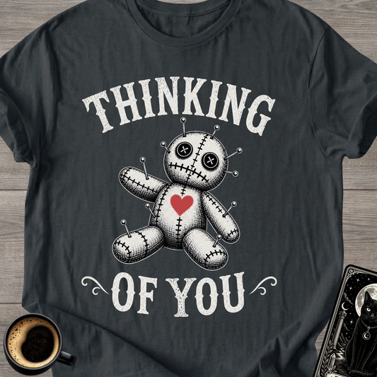 Red Heart Voodoo Doll T‑Shirt