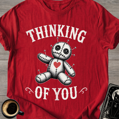 Red Heart Voodoo Doll T‑Shirt