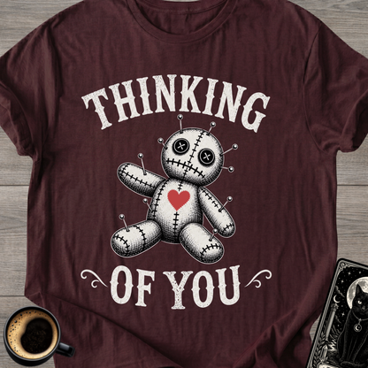 Red Heart Voodoo Doll T‑Shirt