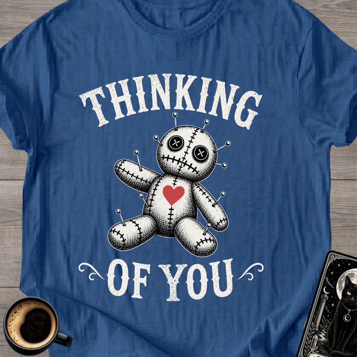 Red Heart Voodoo Doll T‑Shirt