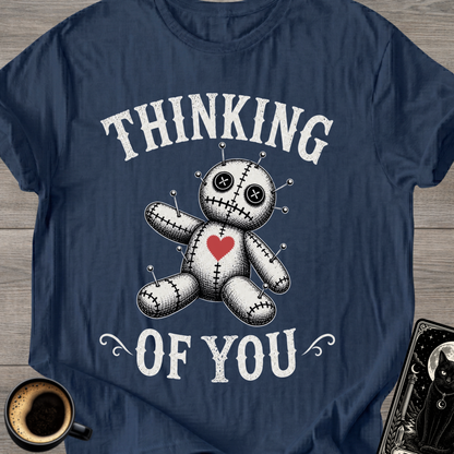 Red Heart Voodoo Doll T‑Shirt