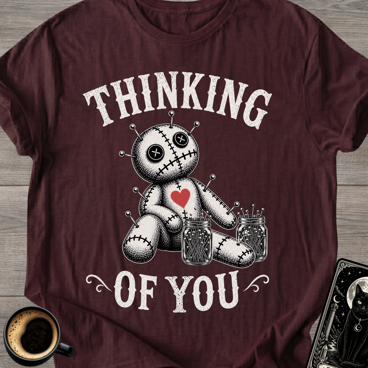 Jar of Pins Voodoo Doll T-Shirt