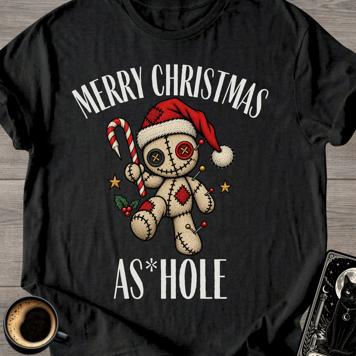 Merry Christmas As*hole” T-Shirt