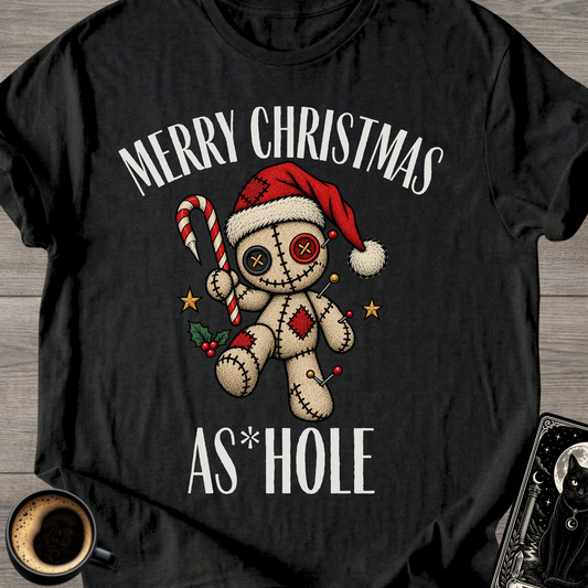 Merry Christmas As*hole” T-Shirt