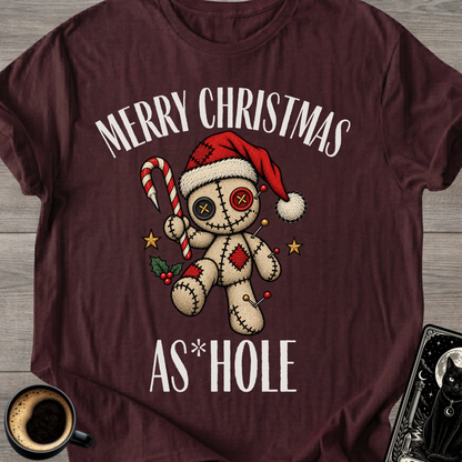 Merry Christmas As*hole” T-Shirt