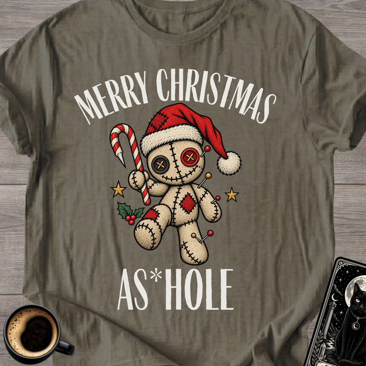 Merry Christmas As*hole” T-Shirt